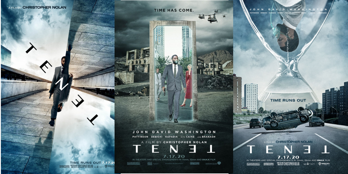 Tenet movie posters