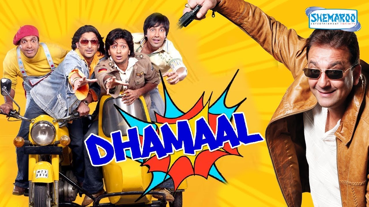 Dhamaal (2007) Bollywood Movie Poster